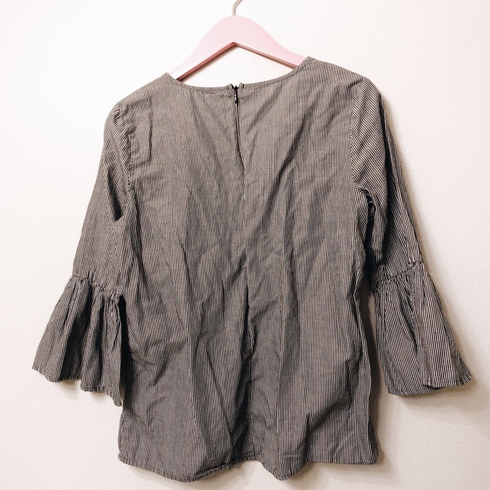 PINSTRIPE PEPLUM - Picture 2 of 4